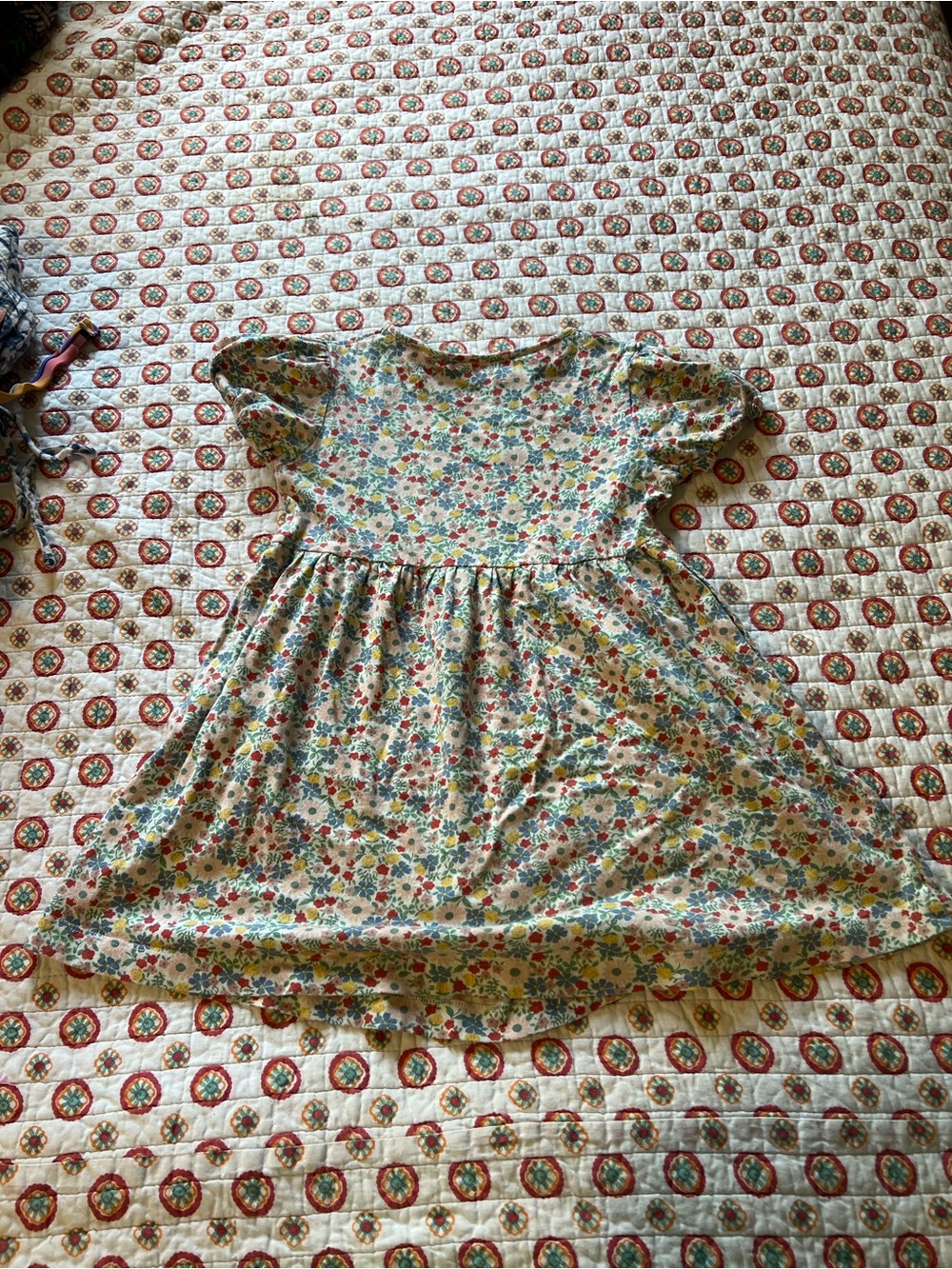 Mini Boden Floral Dress size 7/8 - Picture 4 of 5